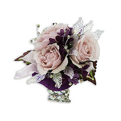 Shimmer Wrist Corsage from Monrovia Floral in Monrovia, CA