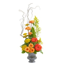 Heaven's Sunset Small  Urn from Monrovia Floral in Monrovia, CA