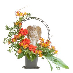Heaven's Sunset Angel Basket from Monrovia Floral in Monrovia, CA