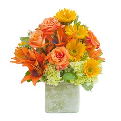 Textured Sunset Vase from Monrovia Floral in Monrovia, CA