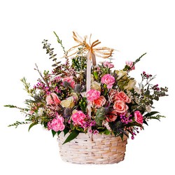 Basket Full of Happy from Monrovia Floral in Monrovia, CA