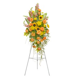 Heaven's Sunset Standing Spray from Monrovia Floral in Monrovia, CA