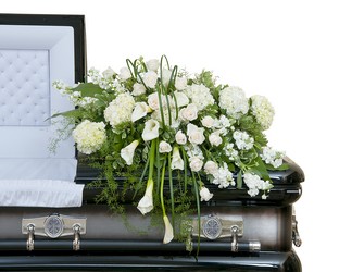 Elegant Love Casket Spray from Monrovia Floral in Monrovia, CA