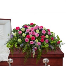 Forever Cherished Casket Spray from Monrovia Floral in Monrovia, CA