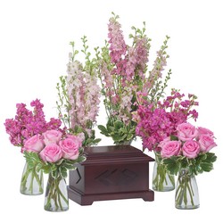 Surrounded by Love in Pink from Monrovia Floral in Monrovia, CA
